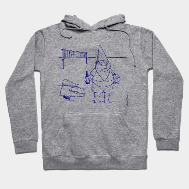 Drunken Gnomes Original Hoodie by JDShurtz